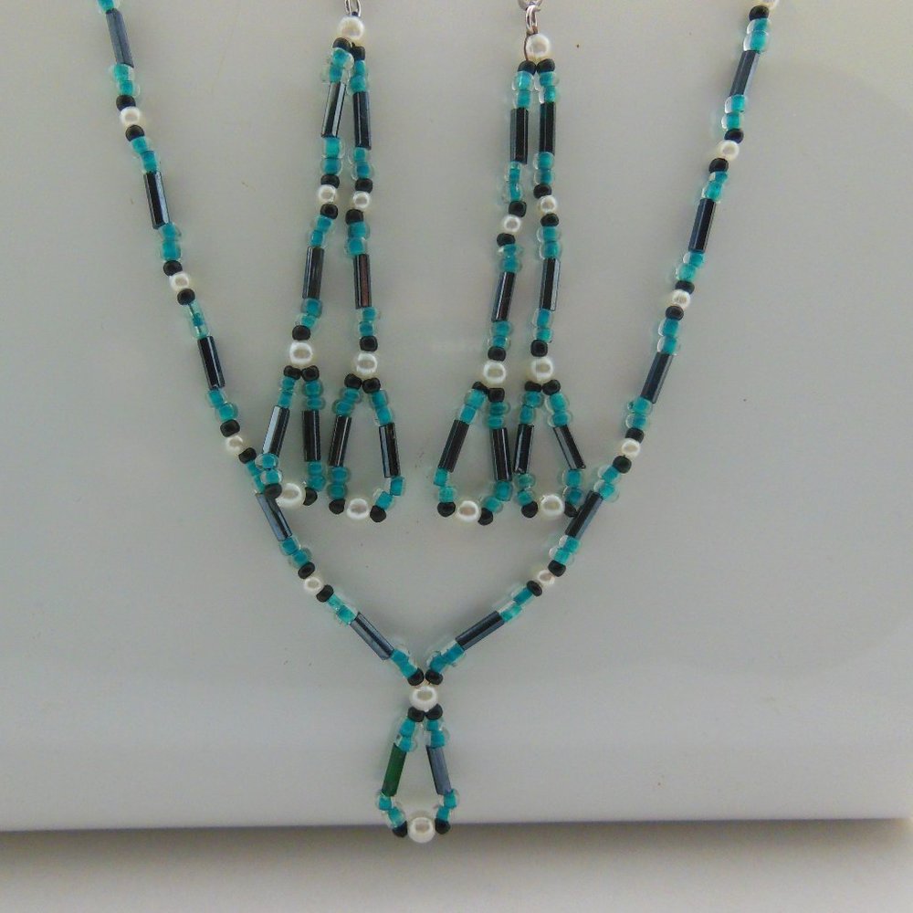 Handmade Set Earrings and Necklace